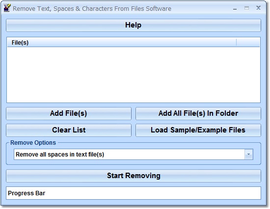 Remove (Delete, Replace) Text, Spaces & Characters From Files Software