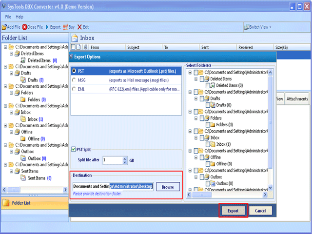Outlook Express to Outlook Conversion