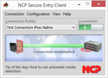 NCP Secure Entry Client for Win32/64