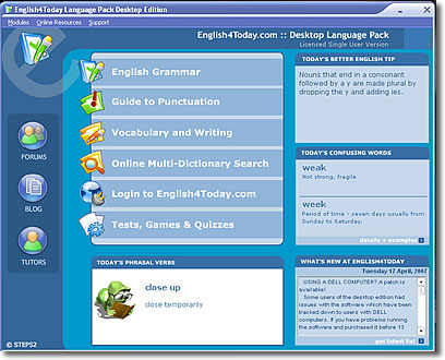 English Language Desktop Edition