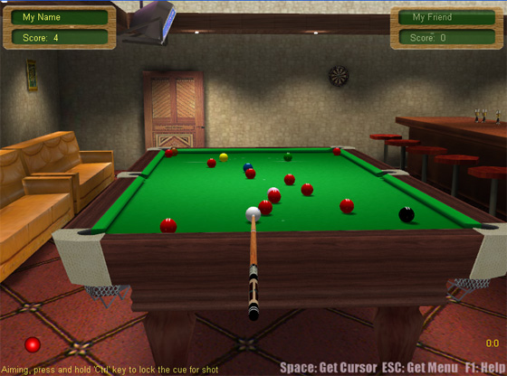 3D Live Snooker