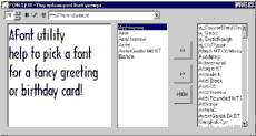 Font viewer