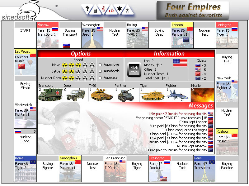 Four Empires: Bush against terrorists