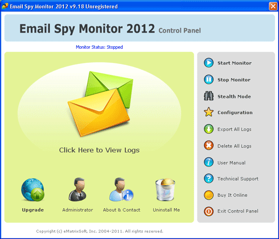 Email Spy Monitor 2008