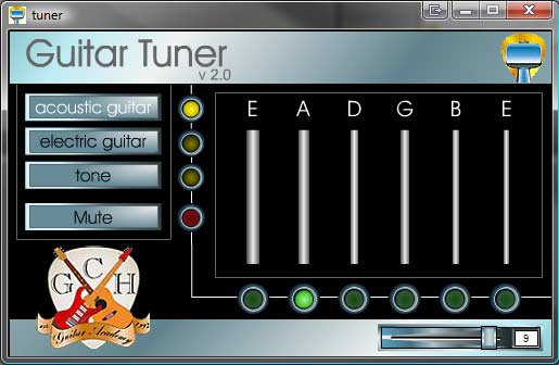 Mac classic Guitar tuner