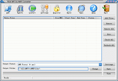 Allok MP3 to AMR Converter