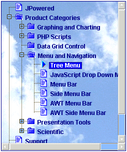 Advanced Treeview Java Tree Menu