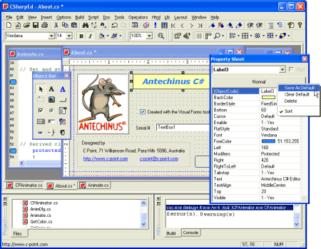 Antechinus C# Editor