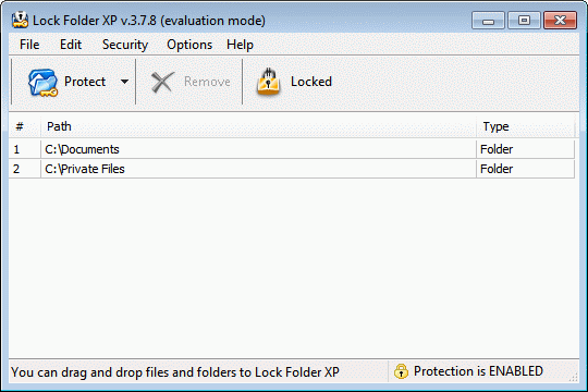Lock Folder XP
