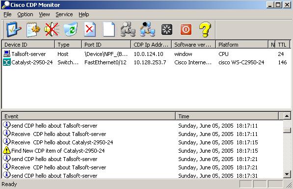 Cisco CDP Monitor