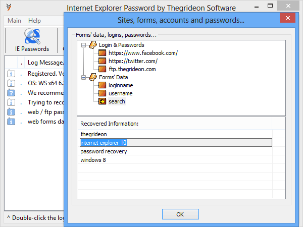 Internet Explorer Password (TSIEP)