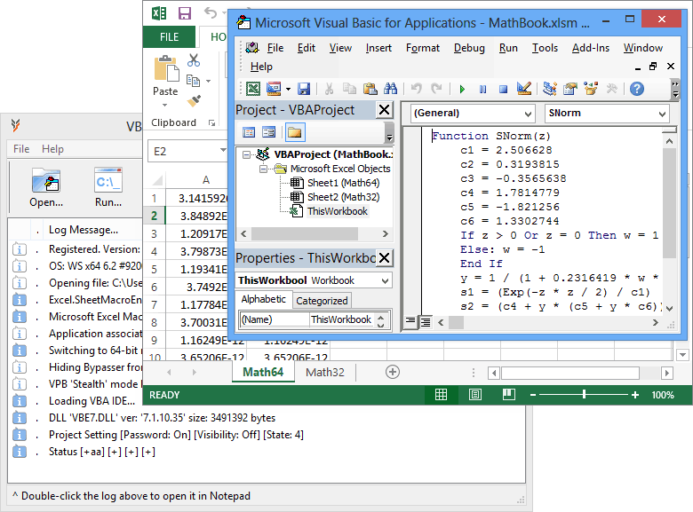 VBA Password Bypasser (TSVPB)