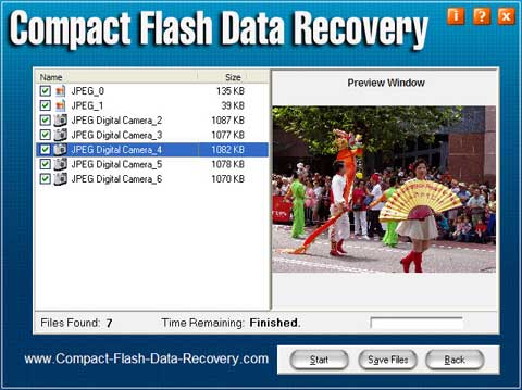 Compact Flash Data Recovery