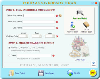 Your Anniversary News