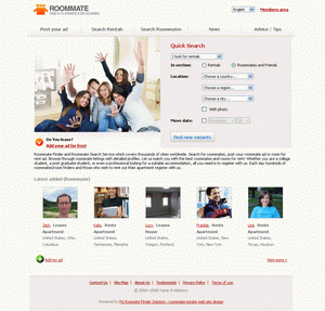 Roommate Finder Solution