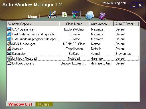 Auto Window Manager