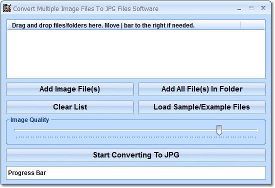 Convert Multiple Image Files To JPG Files Software