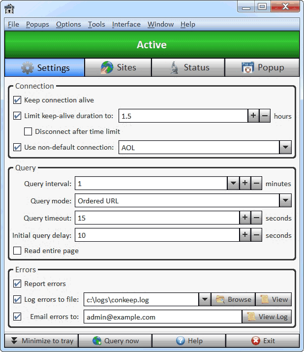 Connection Keeper