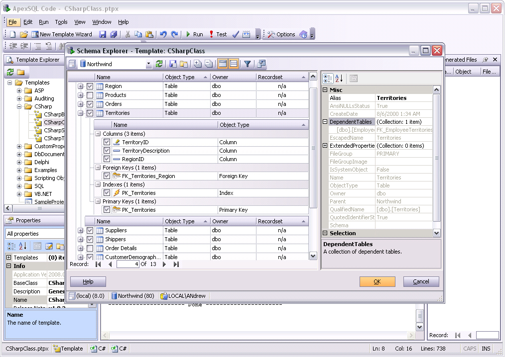 Apex SQL Code