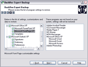 BackRex Expert Backup