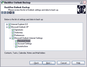 BackRex Outlook Backup