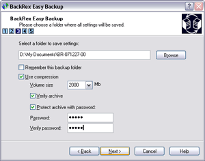 BackRex Easy Backup