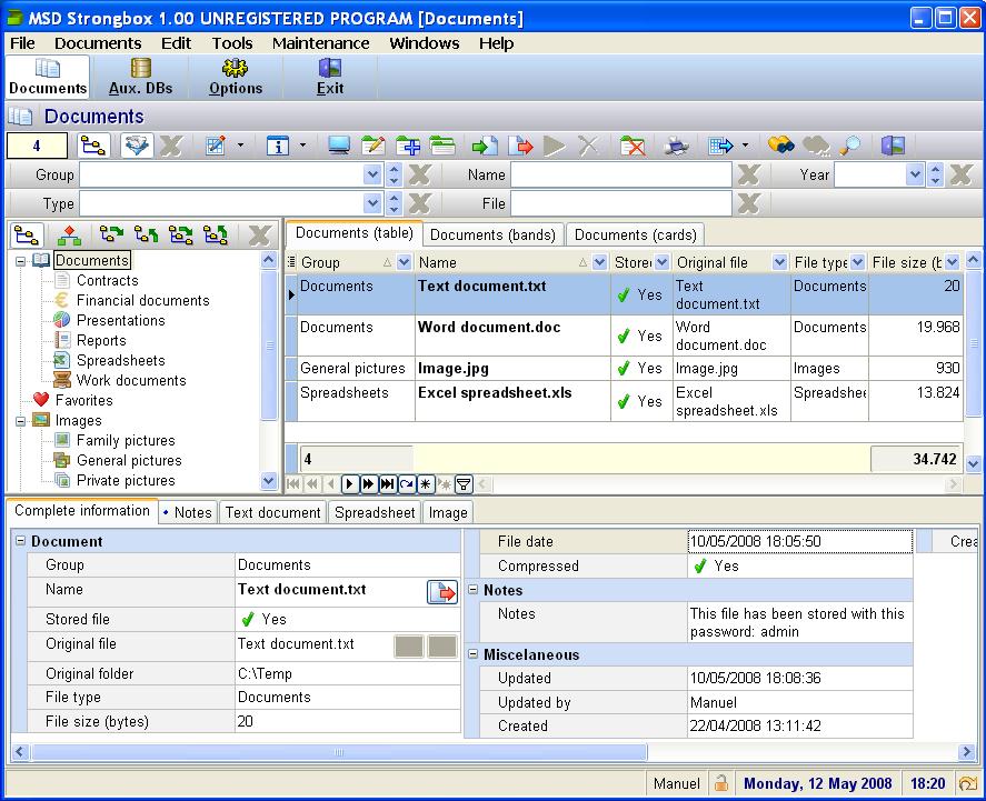 MSD Strongbox Multiuser