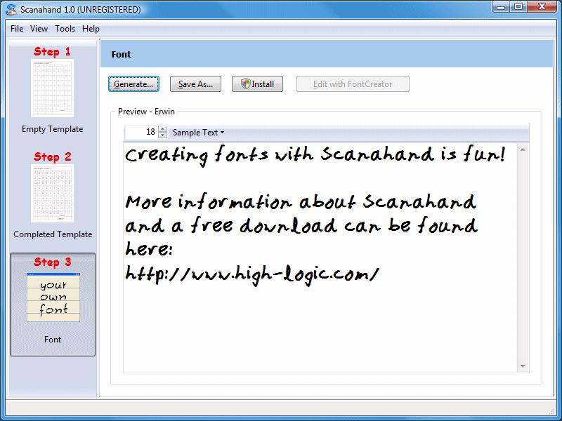 Scanahand