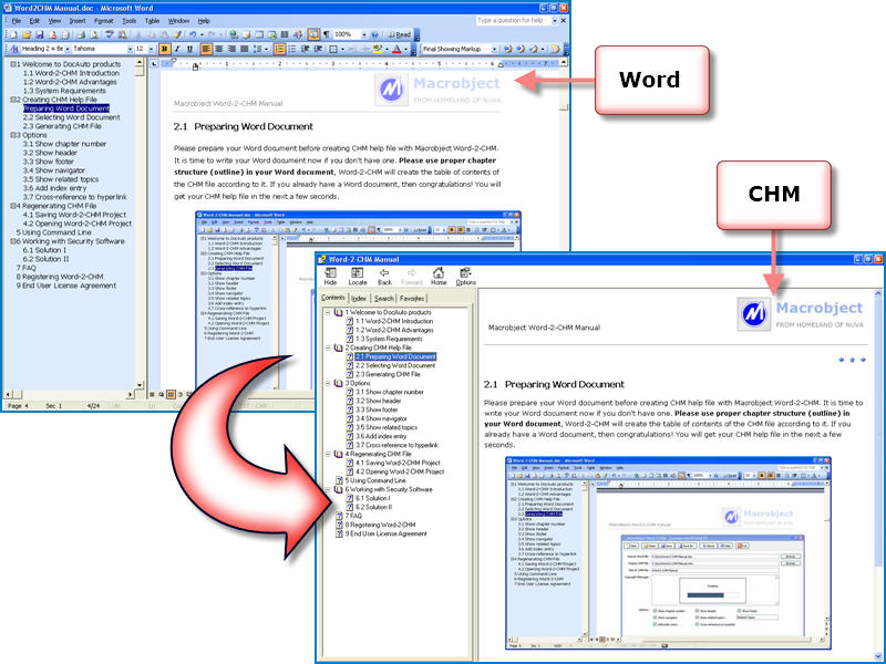 Macrobject Word-2-CHM Converter 2007