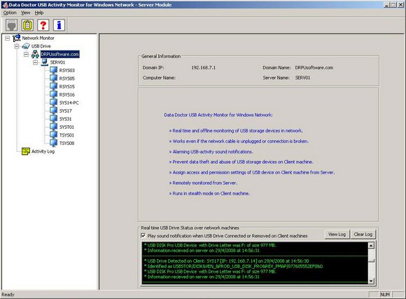 USB Port Monitoring Software