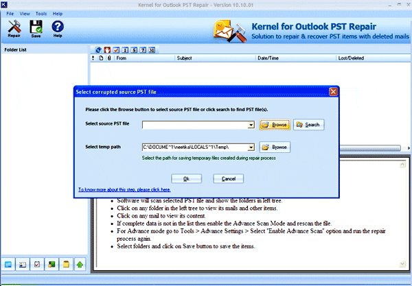 Outlook PST Recovery