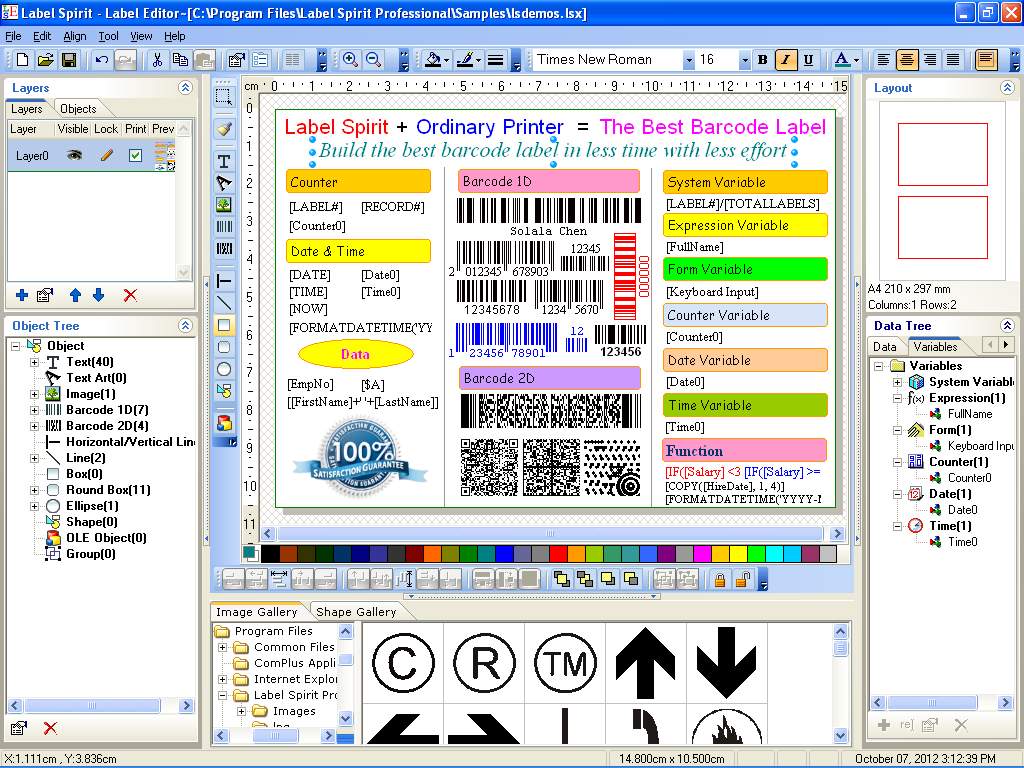 Label Spirit Professional 5-User