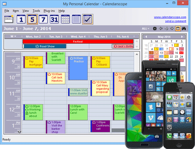 Calendarscope Portable Edition