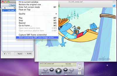 SWF & FLV Player for Mac