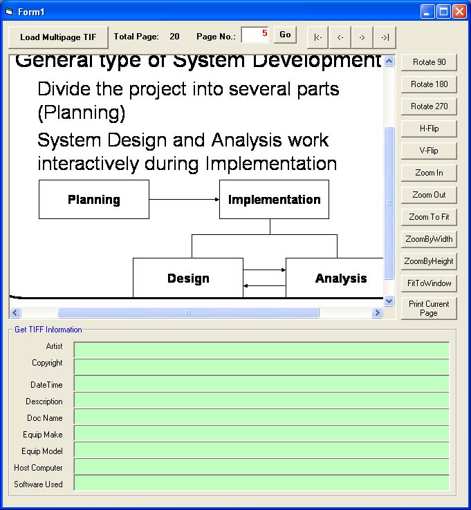 x360soft - Multi-page Tiff Viewer ActiveX SDK