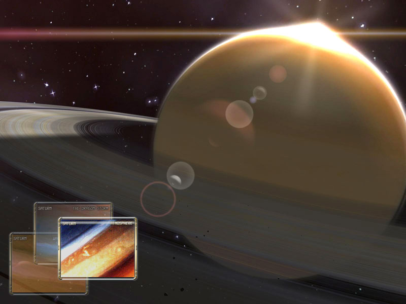 Saturn Observation 3D Screensaver