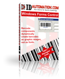 Barcode .NET Windows Forms Control DLL