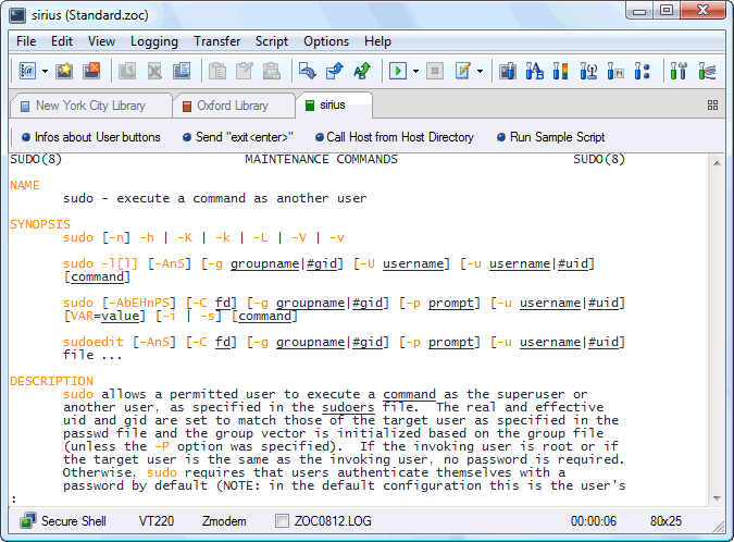 ZOC Terminal (SSH/ Telnet/Serial Client)