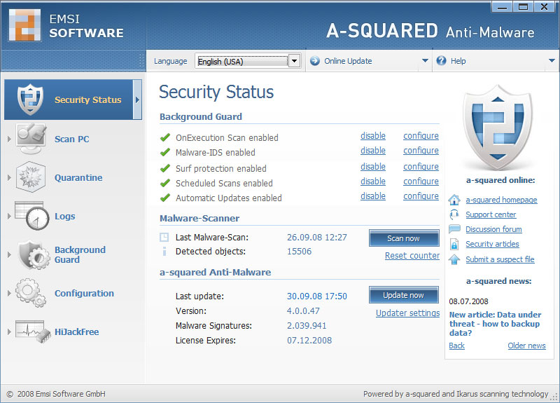 a-squared Anti-Malware