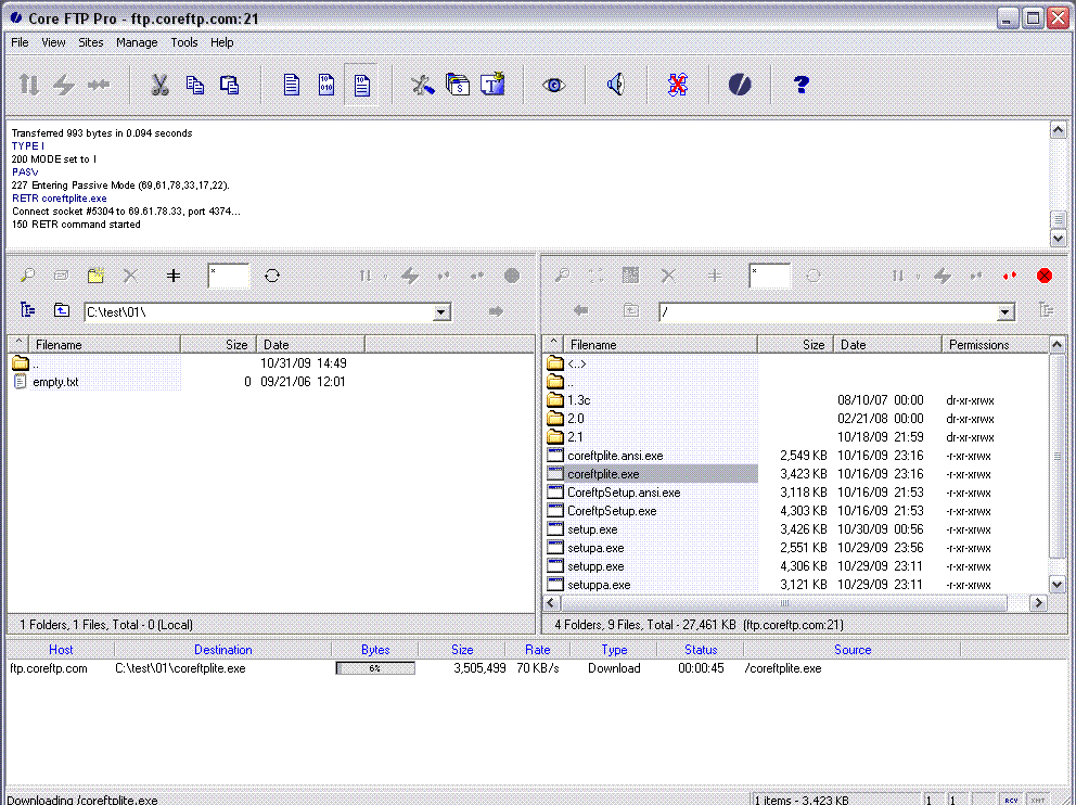 Core FTP LE