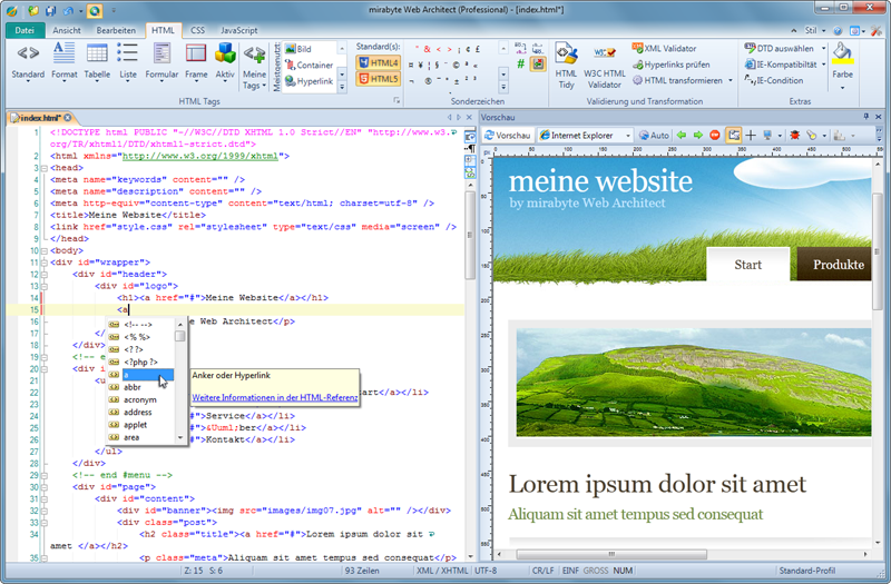 mirabyte Web Architect