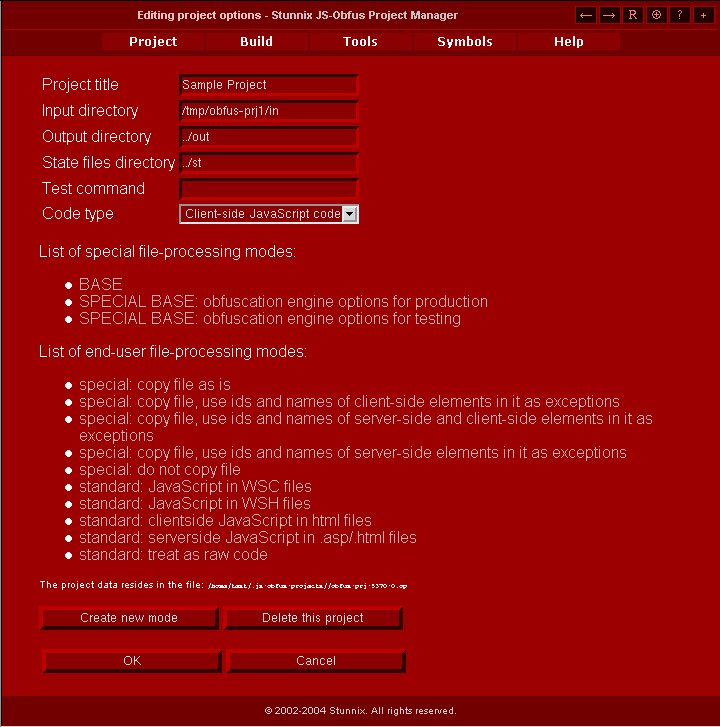 Stunnix JavaScript Obfuscator and Encoder