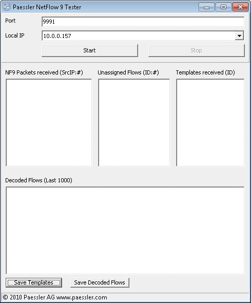 Paessler Netflow Tester