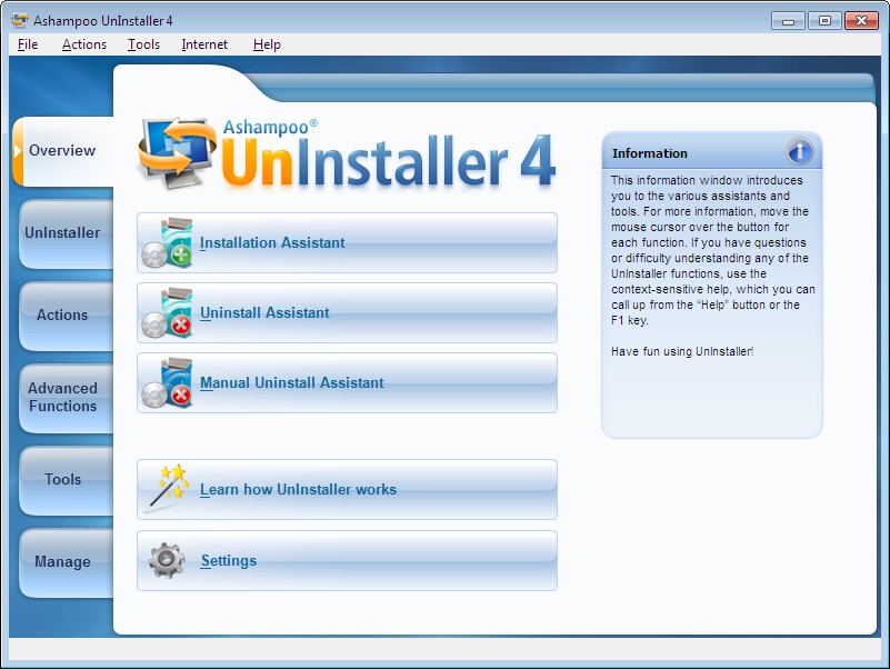 Ashampoo UnInstaller 4