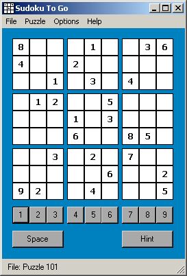 Sudoku To Go