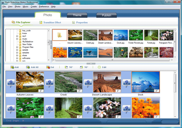 AnvSoft Flash Slideshow Maker