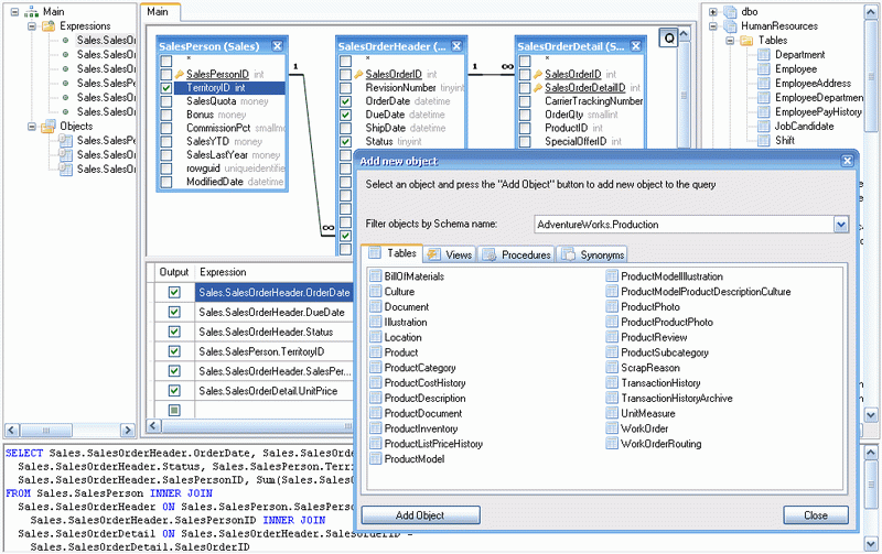 Active Query Builder Delphi VCL Edition