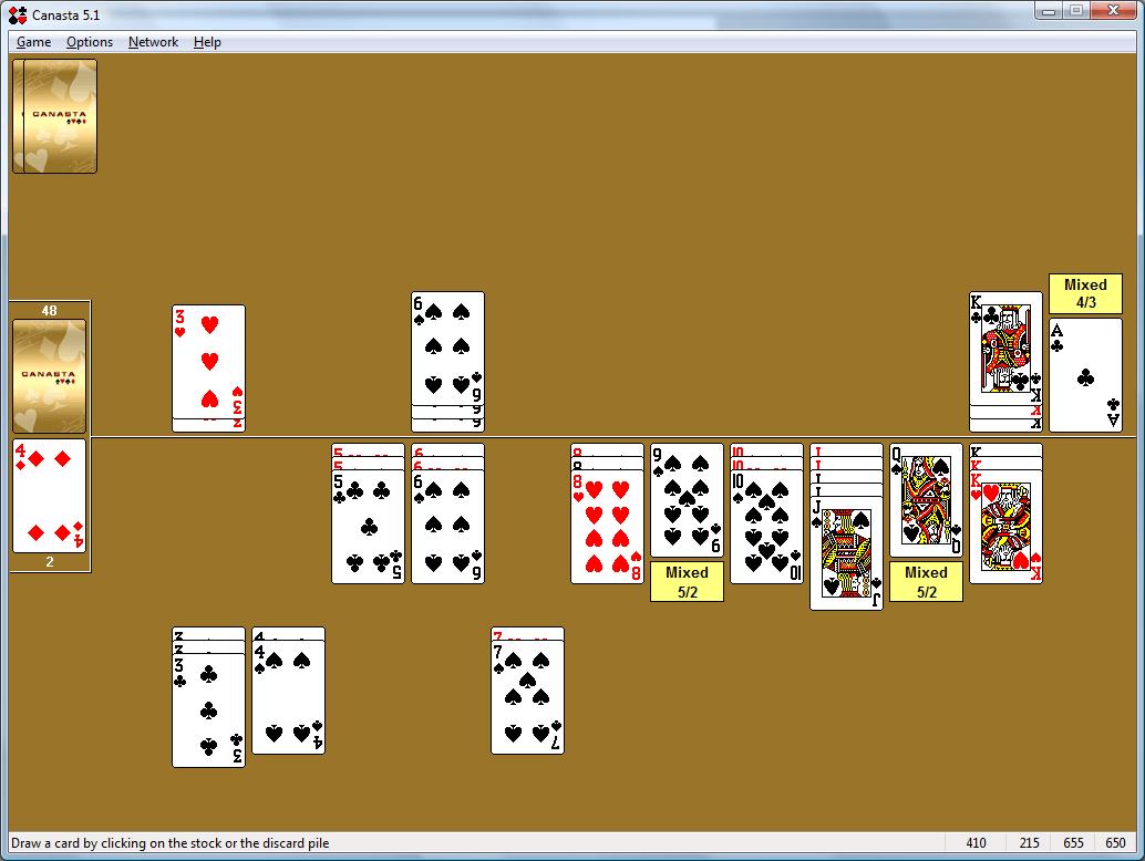 Canasta for Windows