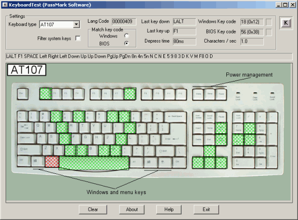 KeyboardTest