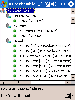 IPCheck Mobile GUI